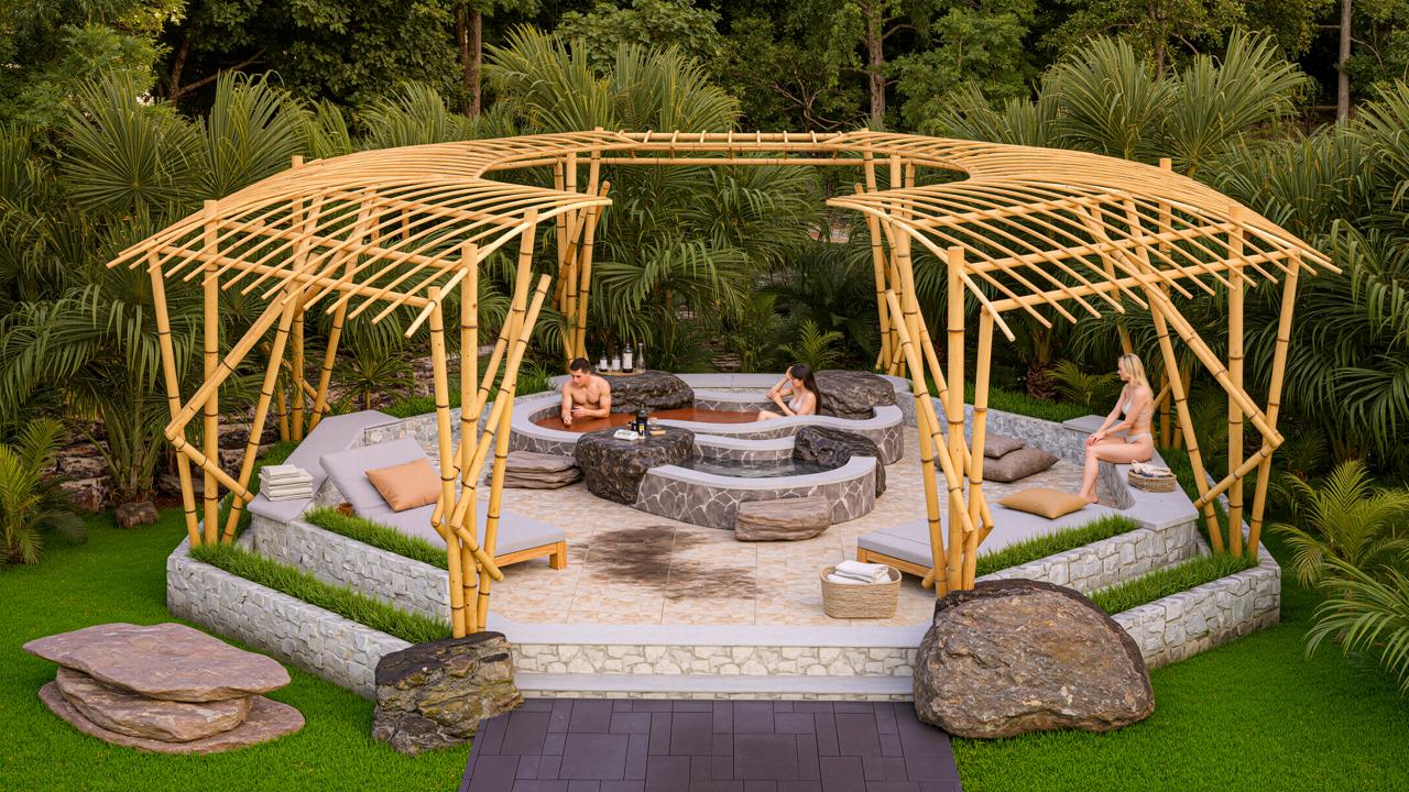 Mud and Oil Therapy Zone