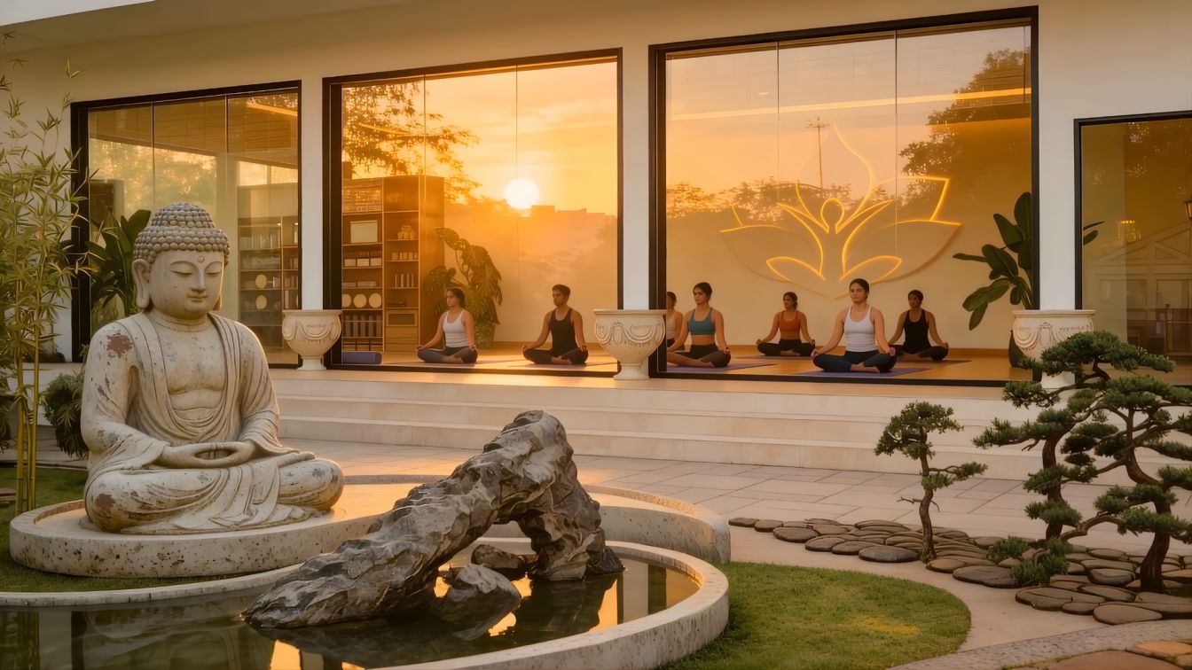Yoga & Aerial Yoga Pavilion